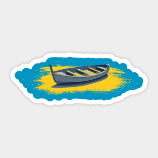 rowboat Sticker